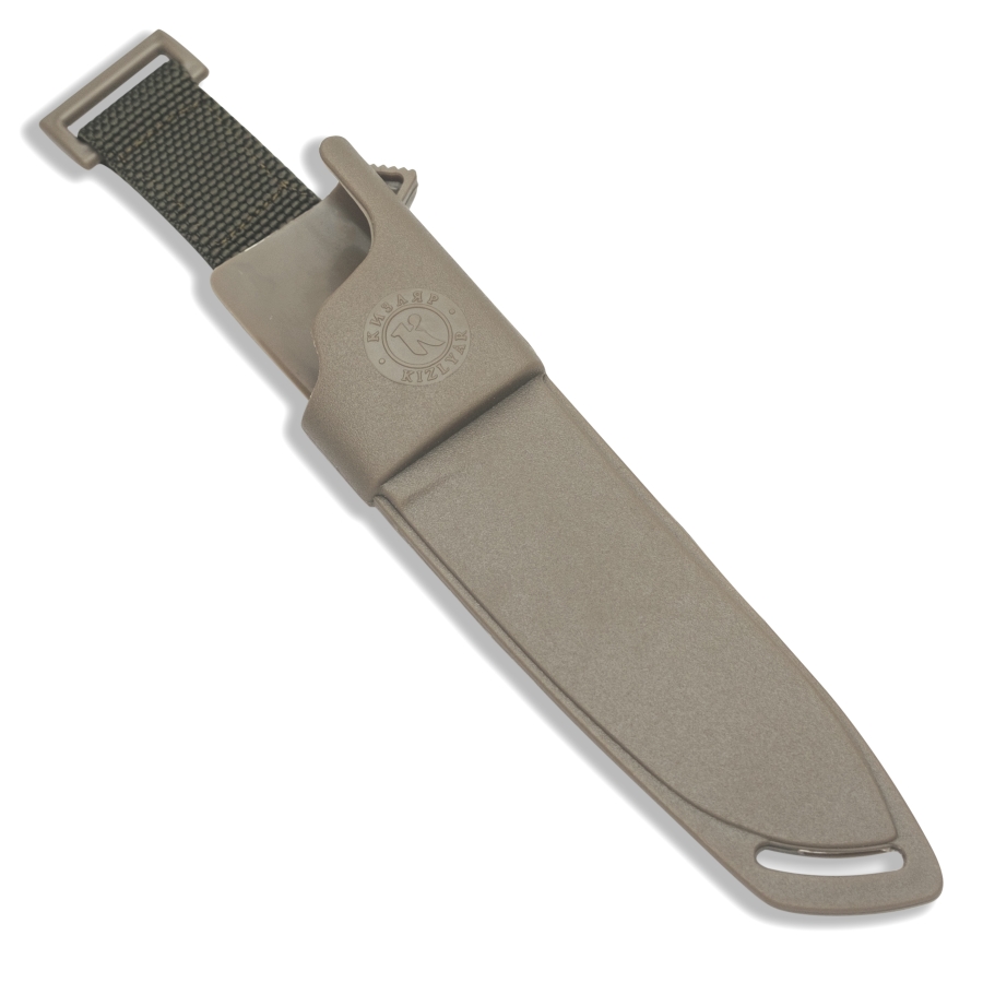 Чехол для ножа "Енот" цвет серый